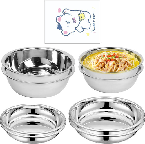 Piatti acciaio inox - 8,