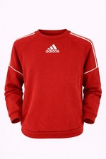 Adidas Felpa Girocollo Rossa 3