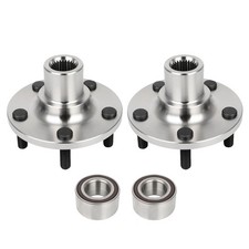 2pcs Front Wheel Hub & Bearing
