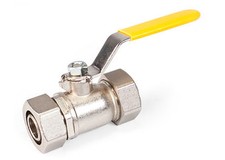 Valvola a sfera MaxLine RapidAir M8039 3/4" in linea per tubi aria 3/4" Max Line