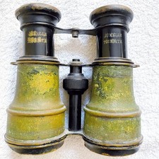 Antico BINOCOLO da MARINA in OTTONE - Arredamento Navale