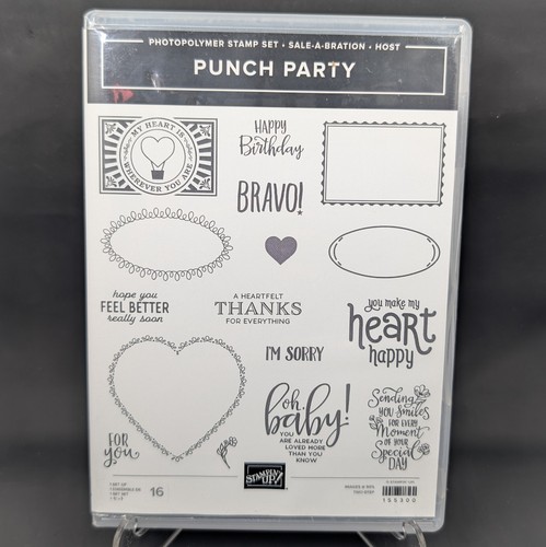 Stampin punch party - punch, set