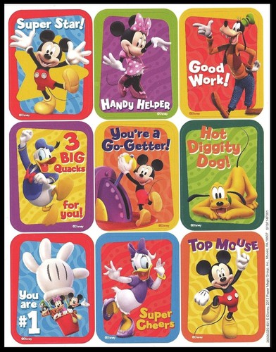 Adesivi paperino topolino - -,