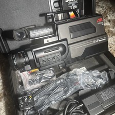 Fotocamera vintage Panasonic AF piezo VHS reporter AG-160 - testata e funzionante