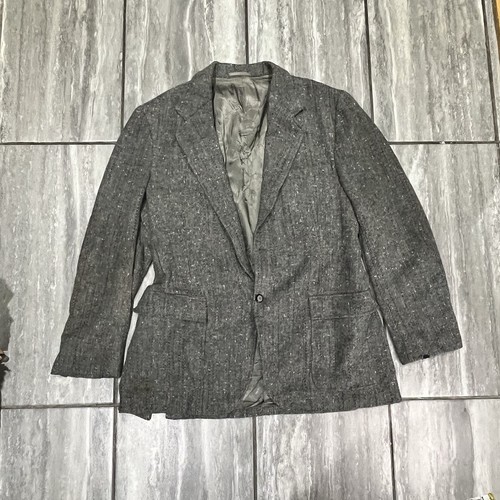 Blazer uomo vintage grigio