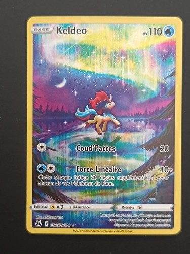 Carte pokemon zénith - carte,