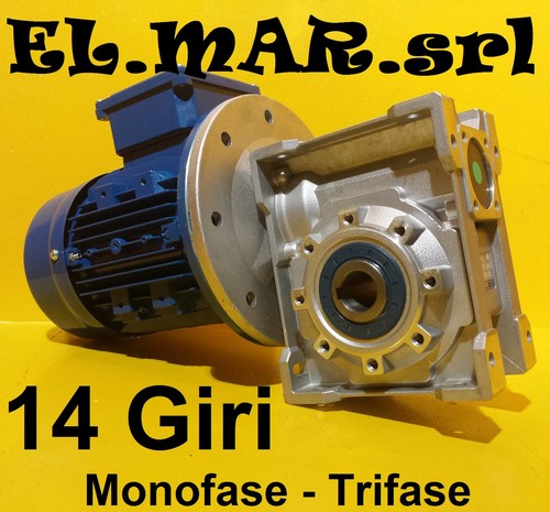 Motoriduttore giri 0 5 - 14, hp