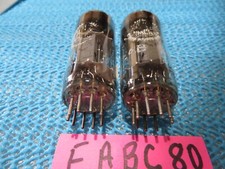 Radio tube two valco - radio, 80
