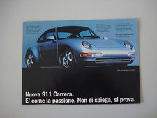 advertising Pubblicità 1993 PORSCHE 911 CARRERA