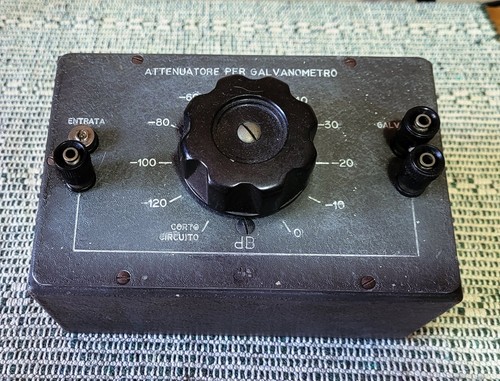 Attenuatore per galvanometro