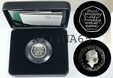 REGNO UNITO 50 PENCE 2020 BREXIT PROOF IN ARGENTO KM# 1807