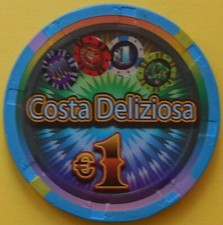 Gettone 1 casinò - gettone, (fiche)