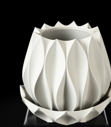 Vaso fiori design 3d - vaso,