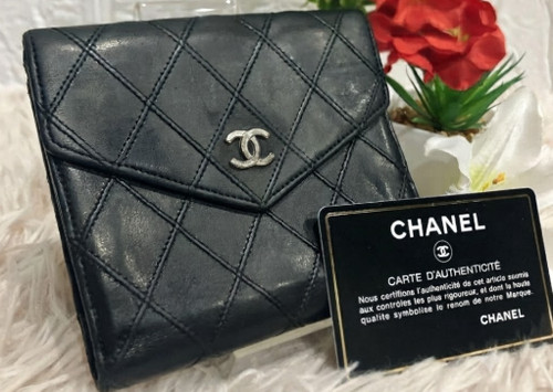 Chanel portafoglio fold - portafoglio, bi-fold