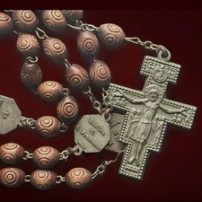 Antico ROSARIO italiano grande