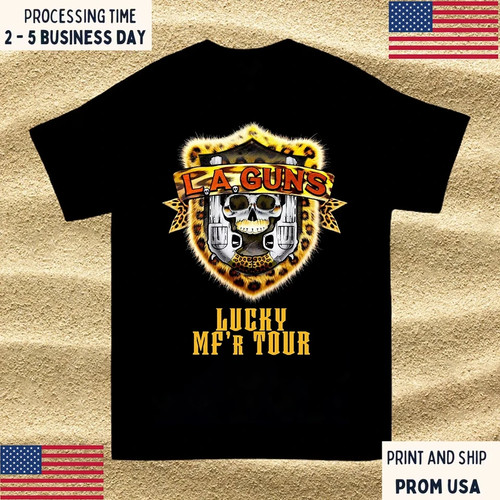 Shirt guns band lucky mf - band,
