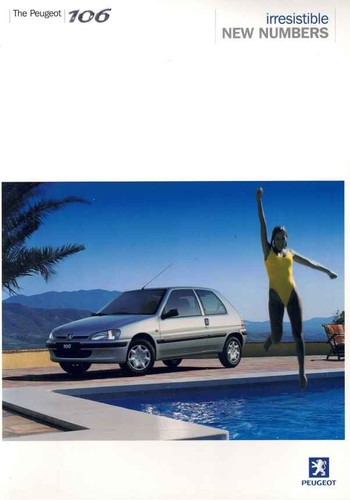 Catalogue brochure peugeot 106 - catalogue,