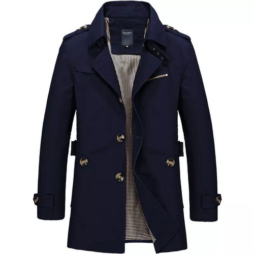 Elegante trench uomo - elegante,