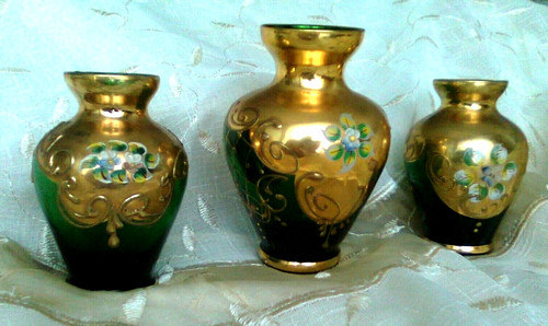 Lotto vasetti vetro di - 3,