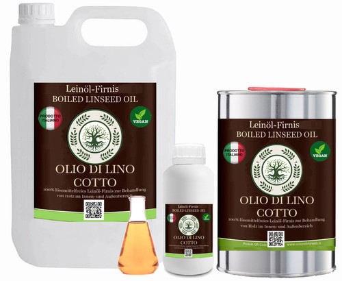 Olio lino tripla cottura - olio,
