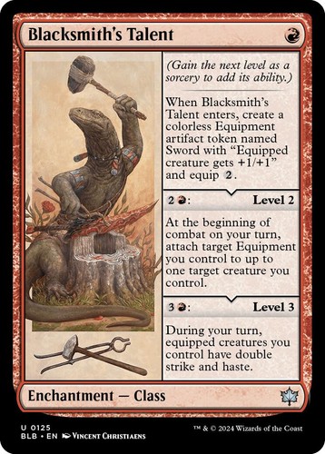Blacksmith talent - blacksmith's,