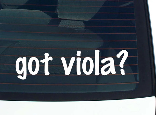 Got viola decalcomania auto - got,