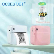 Mini stampante portatile termica per etichette Bluetooth per android/apple