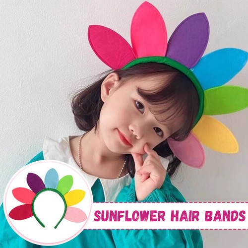 Fasce per capelli girasole