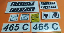 ADESIVI DECALCOMANIE  FIAT 465