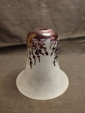 Ancienne tulipe en verre