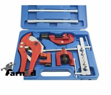 KIT 9 PEZZI TAGLIATUBI BORDATURA TUBI PIEGATUBI TAGLIATUBO CARTELLATRICE BLU