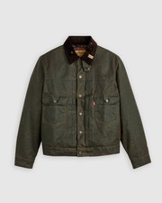 Giacca camionista cerata Barbour x Levi's Type II taglia L large nuova con etichetta
