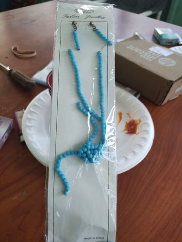 Gioielli moda vetro blu - gioielli,