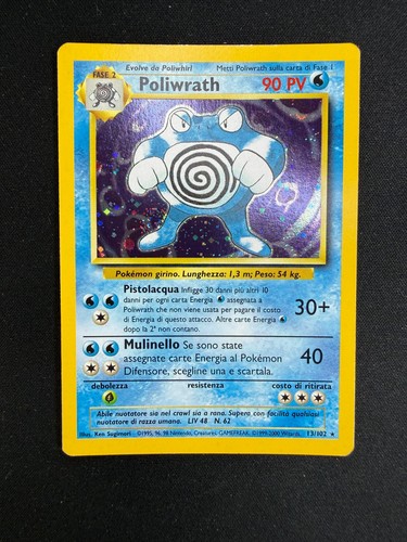 Pokemon poliwrath 102 set - poliwrath,