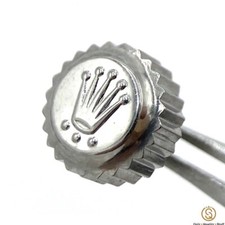 Rolex 24-703-0 Corona Acciaio Steel Crown, 16520 5513 5512 16800 NOS Originale