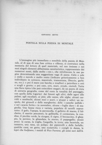 Giovanni getto postilla - getto,