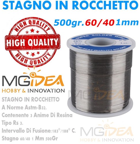 Bobina stagno rocchetto - stagno, in