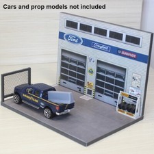 Diorama 1/64 auto garage