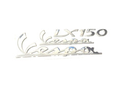 TARGHETTA VESPA LX 150 2005-2011 KIT 3 TARGHETTE RESINATE