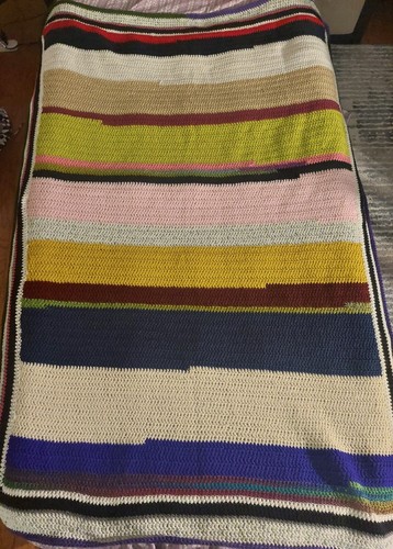 Coperta patch all'uncinetto