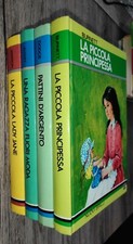 4 LIBRI: LA PICCOLA LADY JANE UNA RAGAZZA FUORI MODA PATTINI D'ARGENTO etc