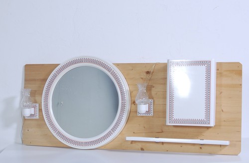 Set bagno vintage carrara - set,