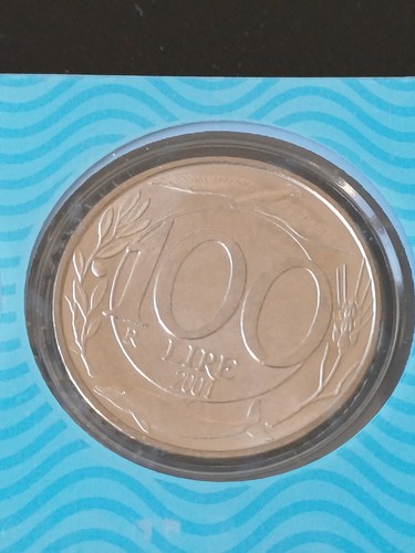 100 lire fdc 2001 - 100,