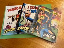 ***LOTTO 3 ZAGOR ZENIT GIGANTE N.117-120-121  LIRE 200 BUONO STATO ***