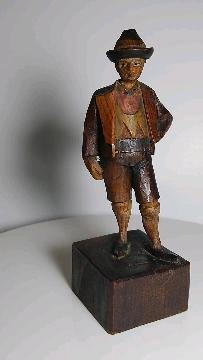 Anri statuina vintage legno - anri,