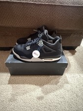 Jordan 4 tela nera uomo taglia