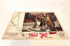 Fotobusta poster cinema Mio zio Mon oncle di Jacques Tati originale 1958