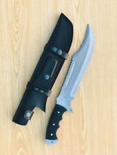 Coltello Machete Sopravvivenza Lama Acciaio al Carbonio Personalizzato Fatto a Mano |Coltello Caccia Campeggio