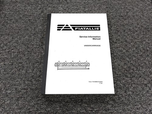 Fiat allis 10c 14c - 10c, 21b