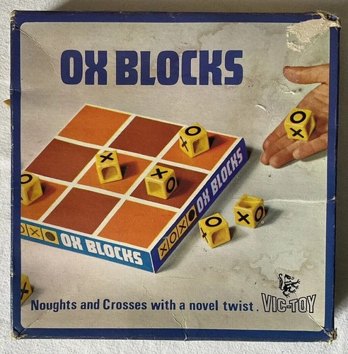 Vintage vic toy block 1970 - block,